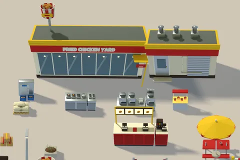 Stage 10, Fried Chicken Yard: a drive-through