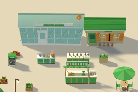 Stage 12, Smoothie Gardens: a health garden café